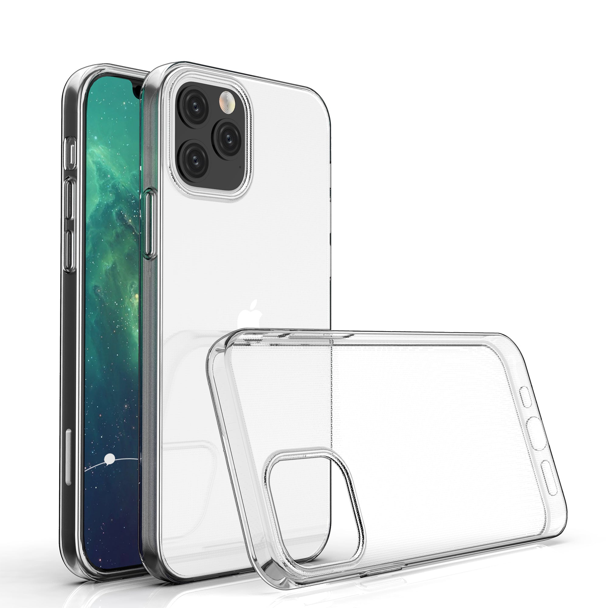 HD Clear Soft Phone Case Cover for Apple iPhone 12 HD Clear Soft Phone Case Cover for Apple iPhone 12